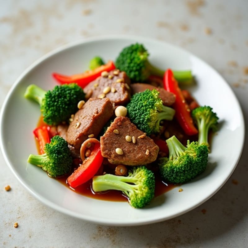 Garlic Ginger Beef and Broccoli Stir-Fry