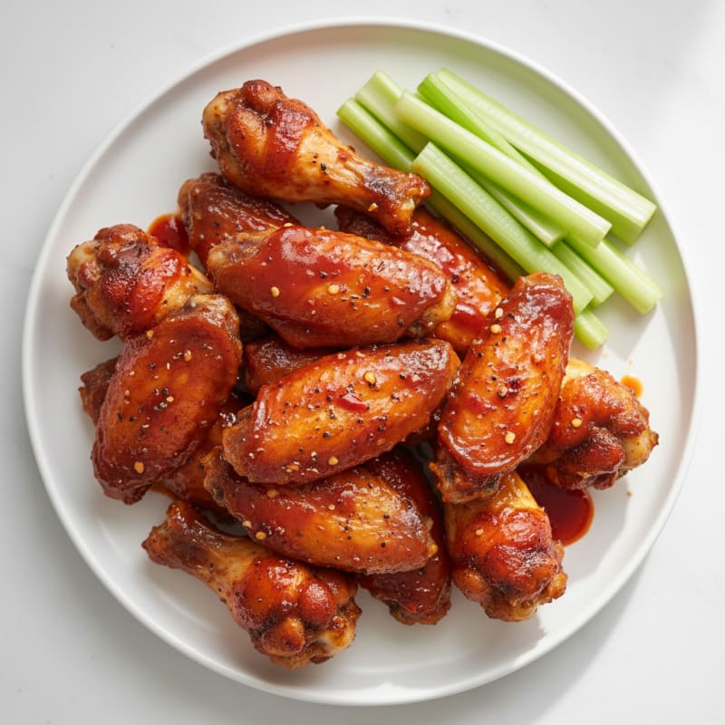 Spicy BBQ Chicken Wings