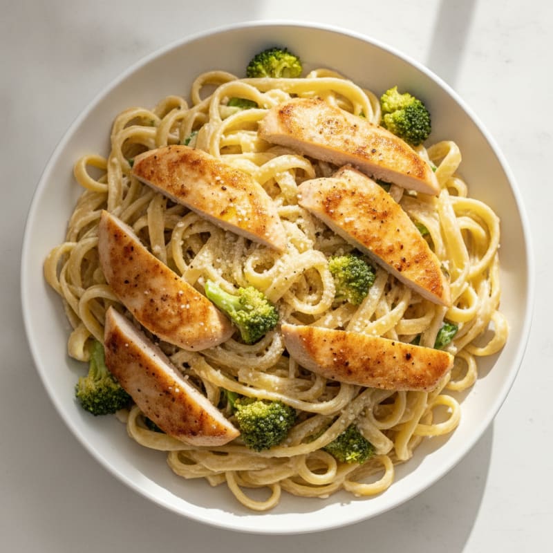 Chicken Alfredo Fettuccine Pasta
