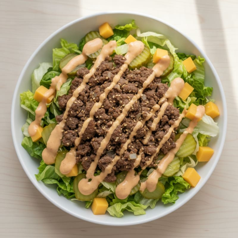 Big Mac Protein Bowl