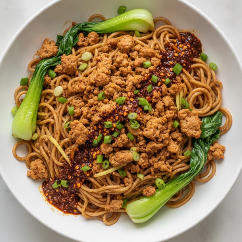 Sichuan Dan Dan Noodles with Chili Oil