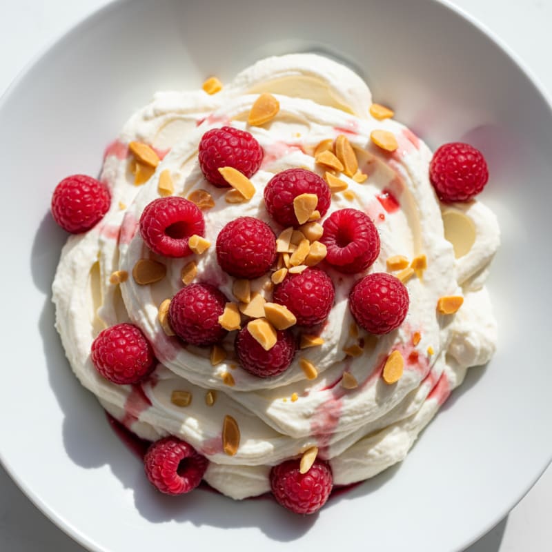 Cottage Cheese Protein Mousse with Berries