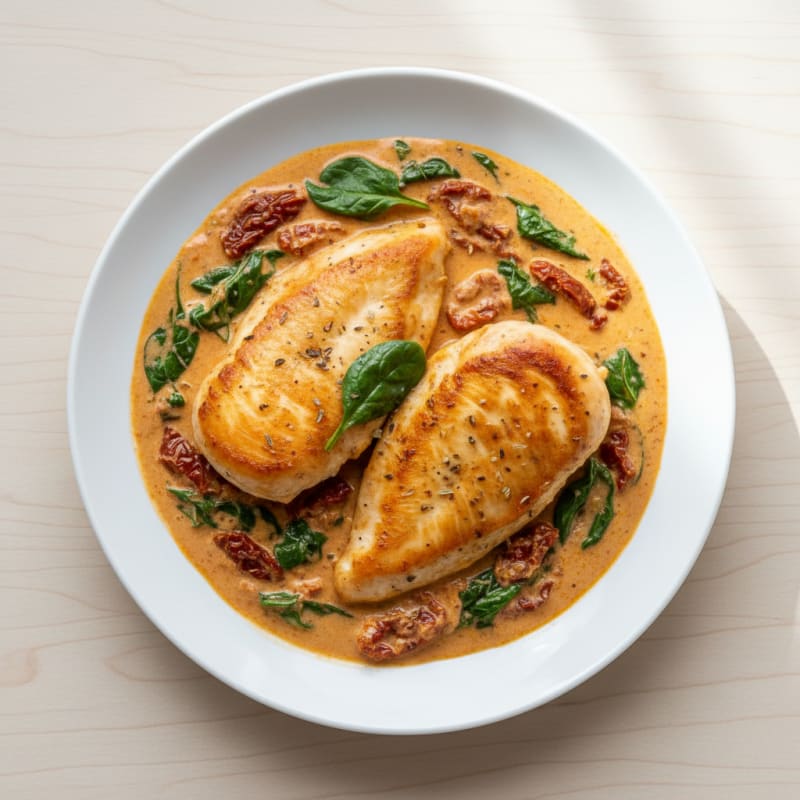 Creamy Tuscan Chicken Skillet