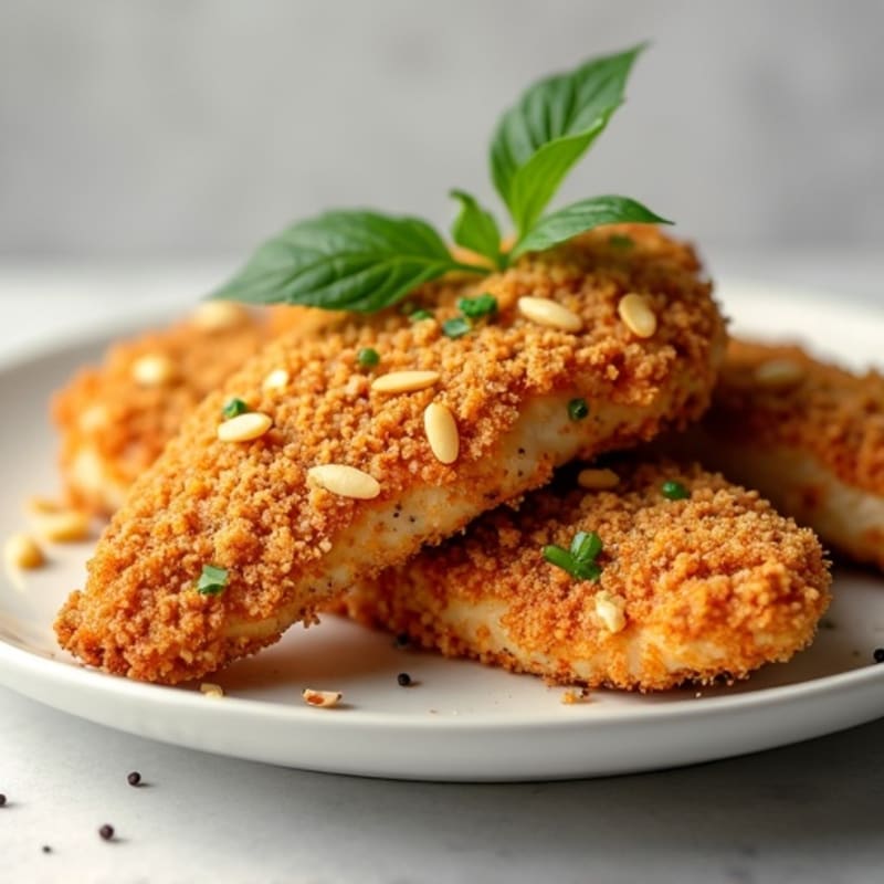 Crispy Baked Almond-Crusted Chicken