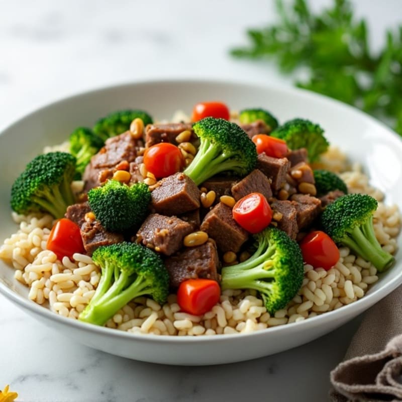 Ginger-Garlic Beef and Broccoli Stir-Fry