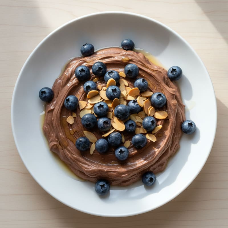 Greek Yogurt Chocolate Protein Pudding