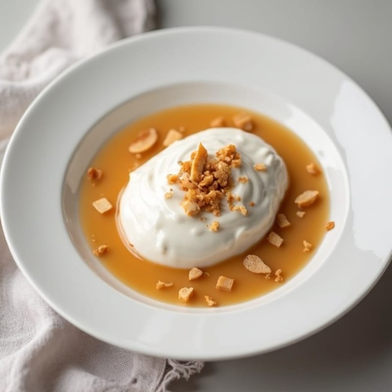 Silky Greek Yogurt Protein Pudding with Almond Butter