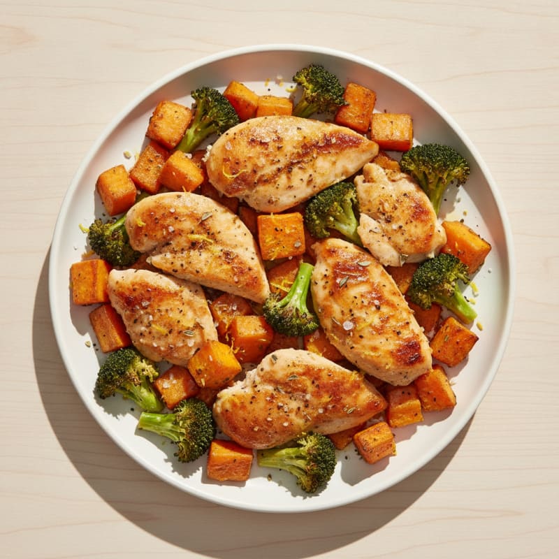 Sheet Pan Lemon Herb Chicken