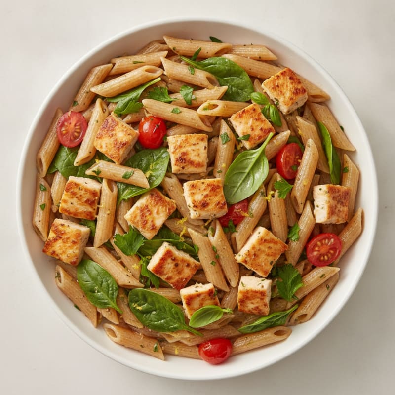 Chicken and Garlic Herb Pasta