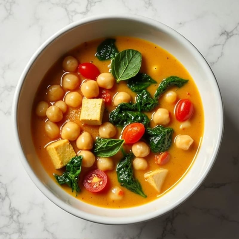 Creamy Coconut Curry Chickpea Stew