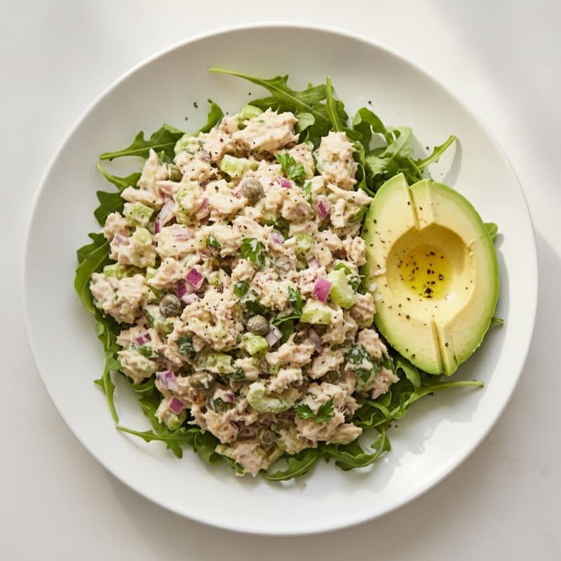 Lemon-Herb Tuna Salad with Capers