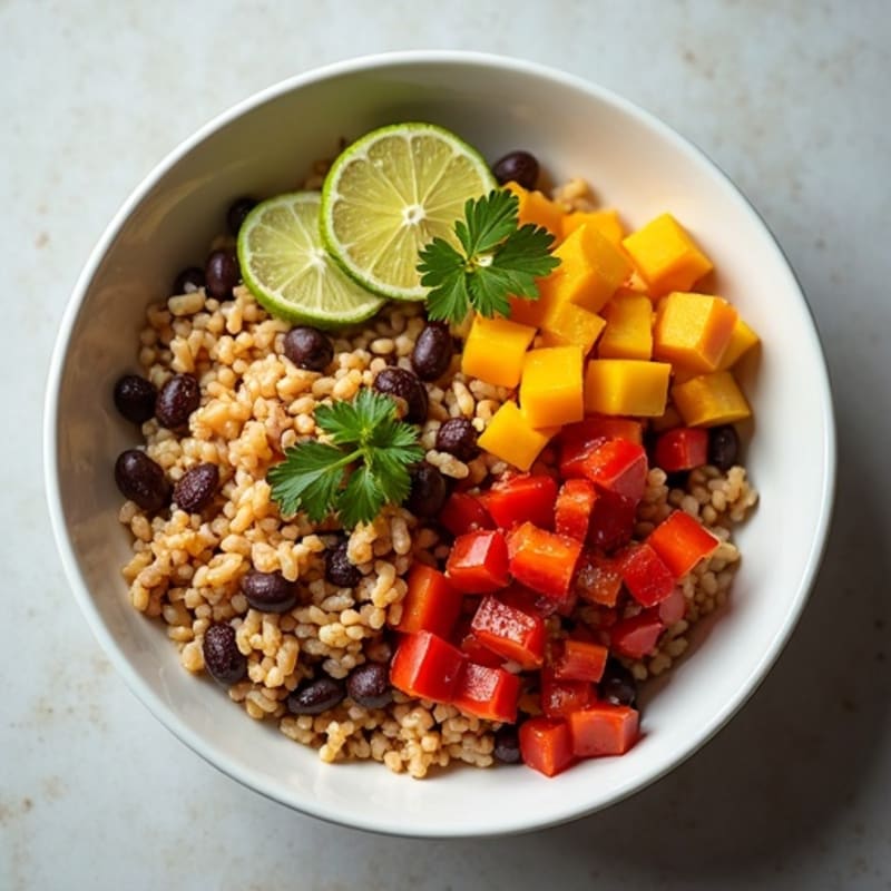 Zesty Ground Chicken Taco Bowl