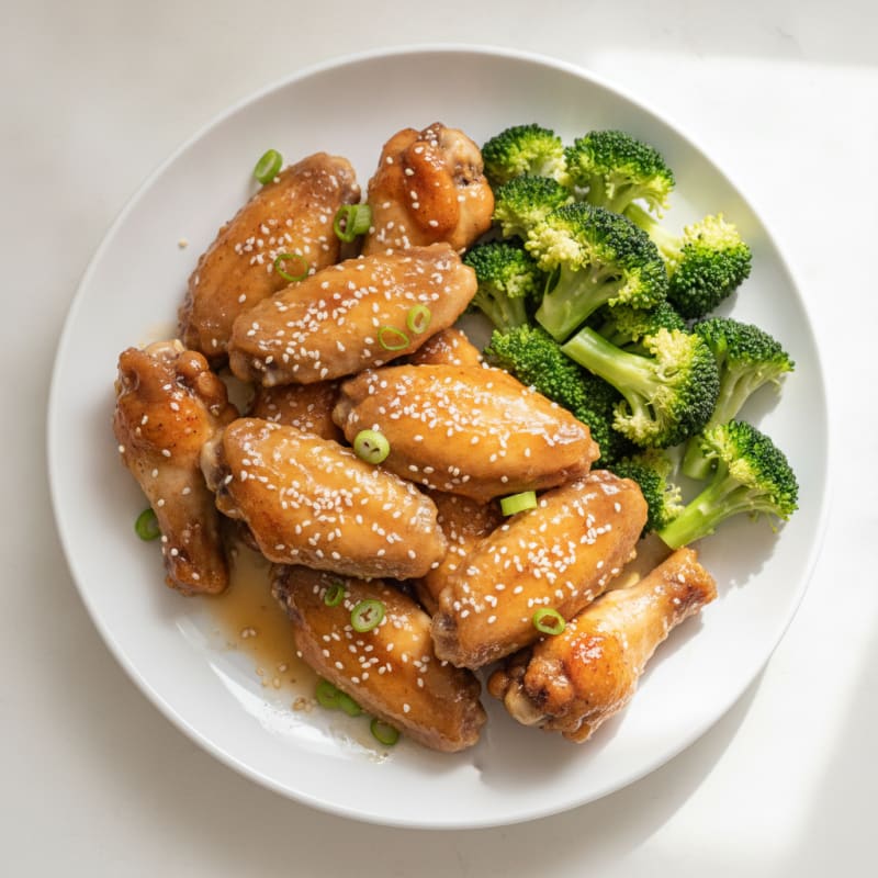 Honey-Glazed Chicken Wings