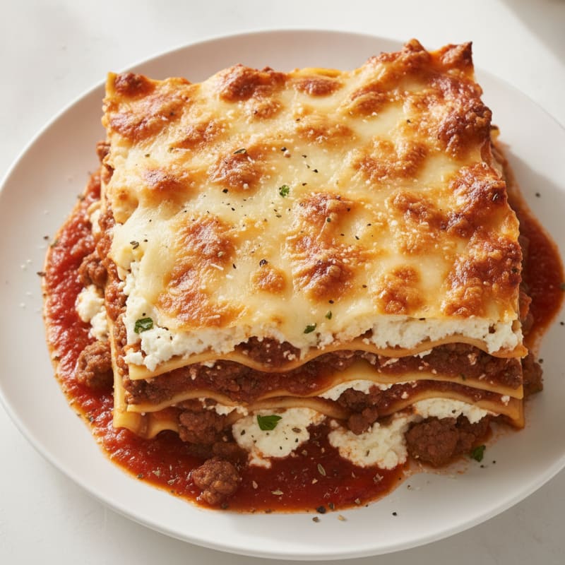 Classic Beef and Ricotta Lasagna