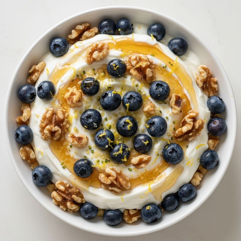 Creamy Zesty Greek Yogurt Parfait