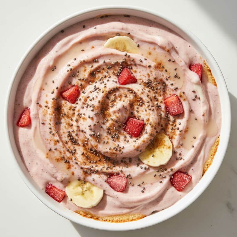 Strawberry Banana Protein Smoothie