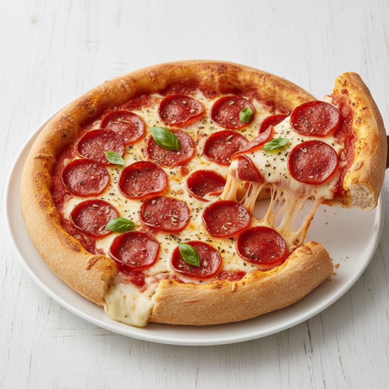 Classic Stuffed Crust Pepperoni Pizza