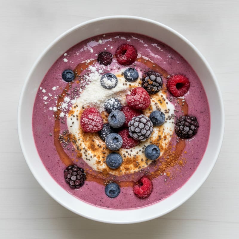 Mixed Berry Protein Smoothie