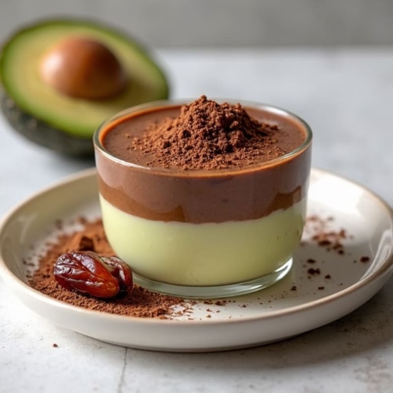 Creamy Chocolate Avocado Pudding