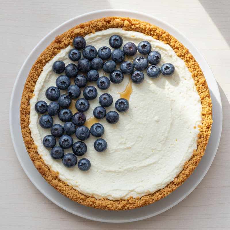 Creamy Greek Yogurt Protein Cheesecake