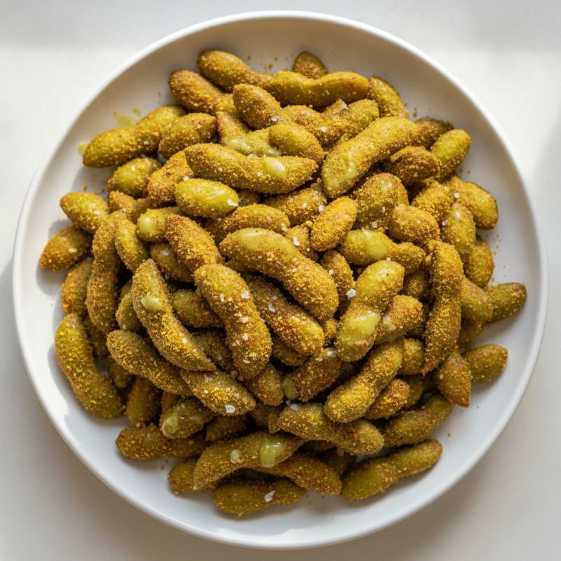 Spiced Edamame Protein Pods