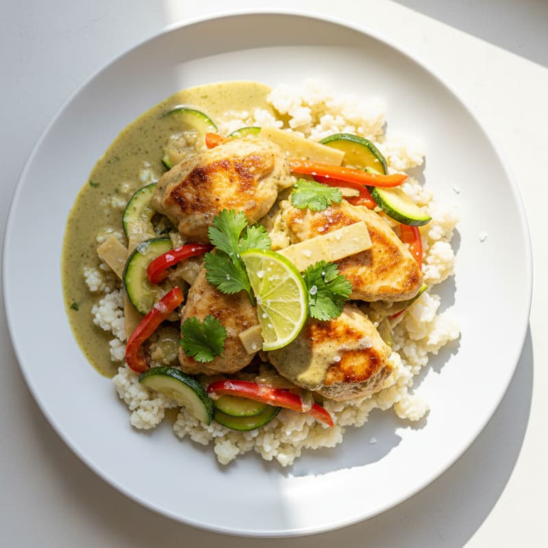 Creamy Thai Green Curry Chicken