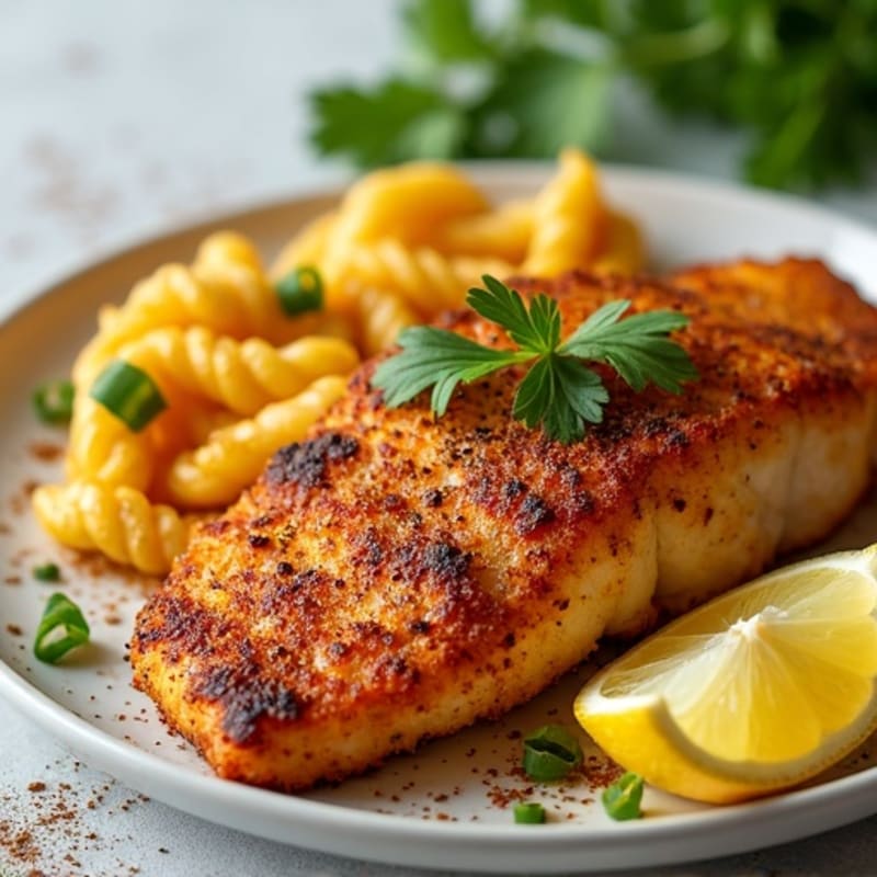 Crispy Pan-Seared Cajun Blackened Catfish