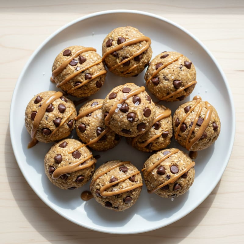 No-Bake Chocolate Chip Protein Bites