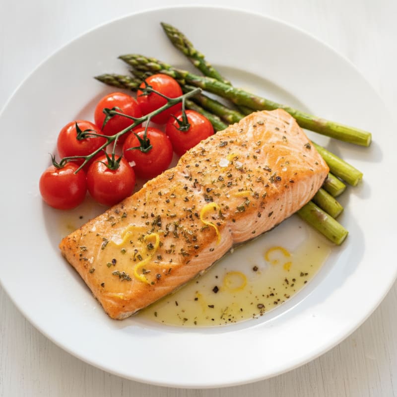 Lemon Herb Grilled Salmon
