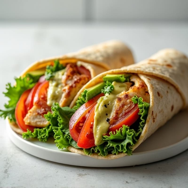 Fresh Grilled Chicken Wrap
