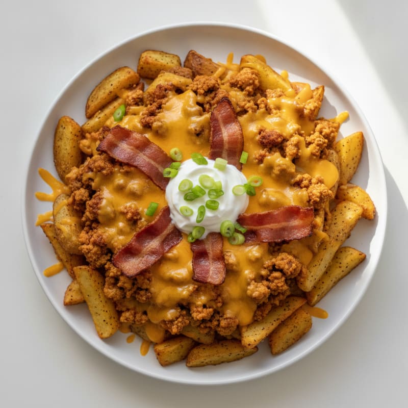 Loaded Bacon Cheddar Fries