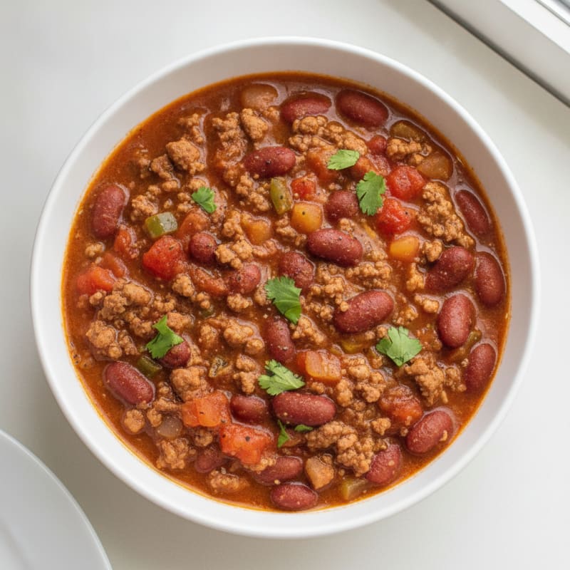 Slow Cooker Beef Chili