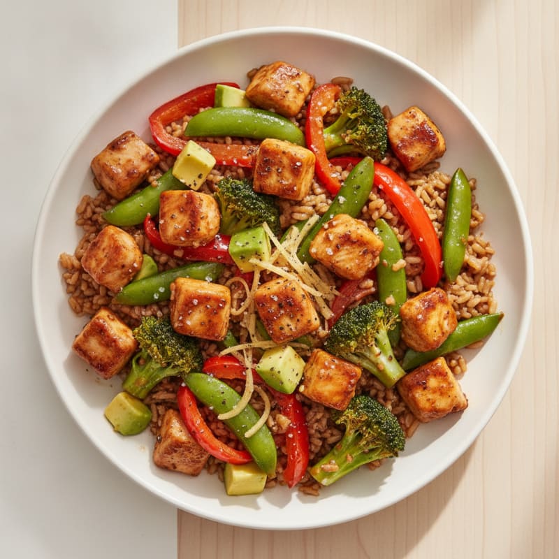 Teriyaki Chicken Stir-Fry with Vegetables