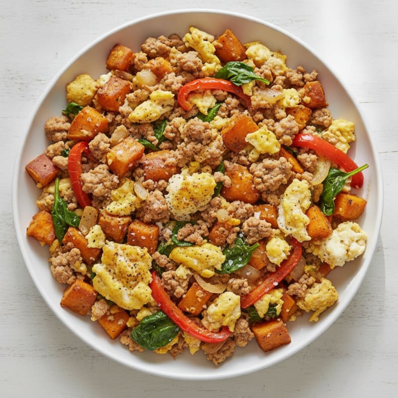 Hearty Grand Slam Breakfast Skillet