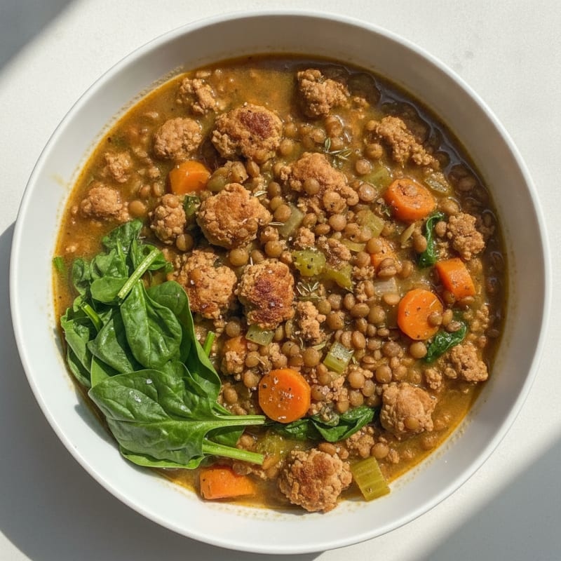 Hearty Lentil and Vegetable Stew