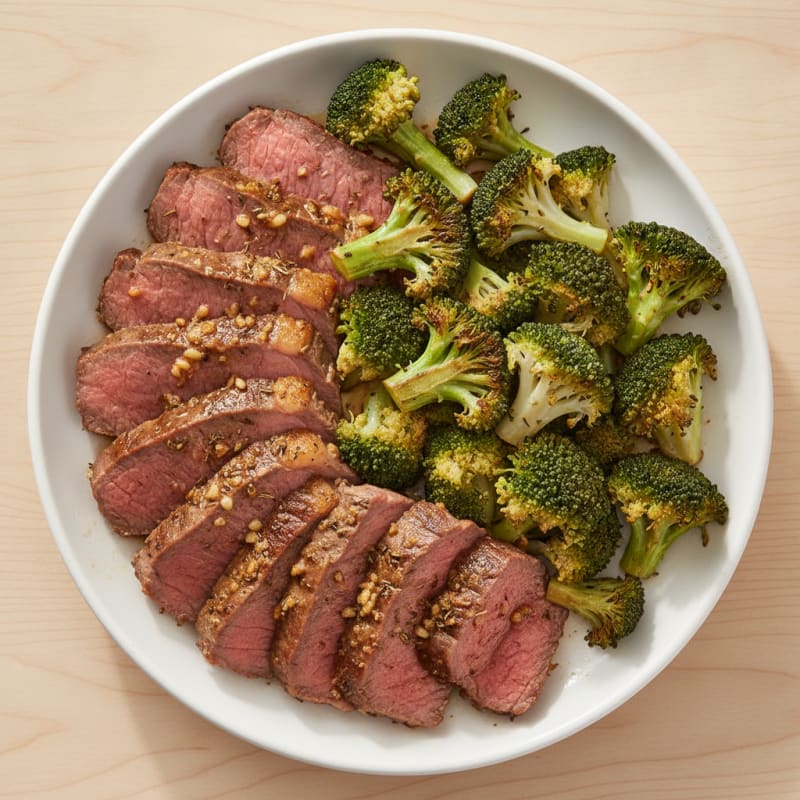 Garlic Herb Roasted Beef