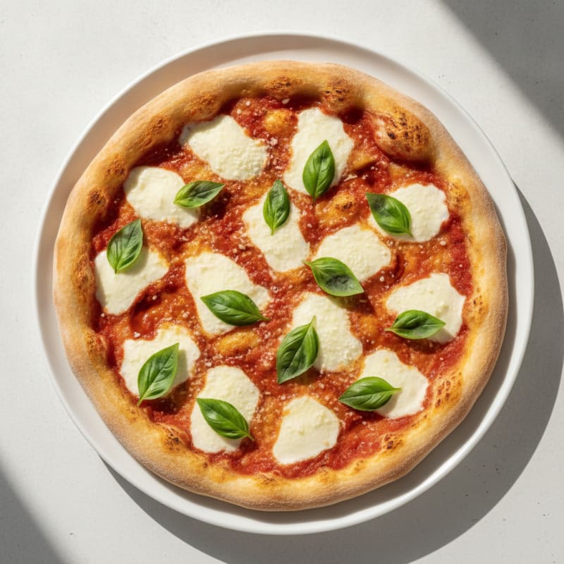 Classic Margherita Pizza with Fresh Basil