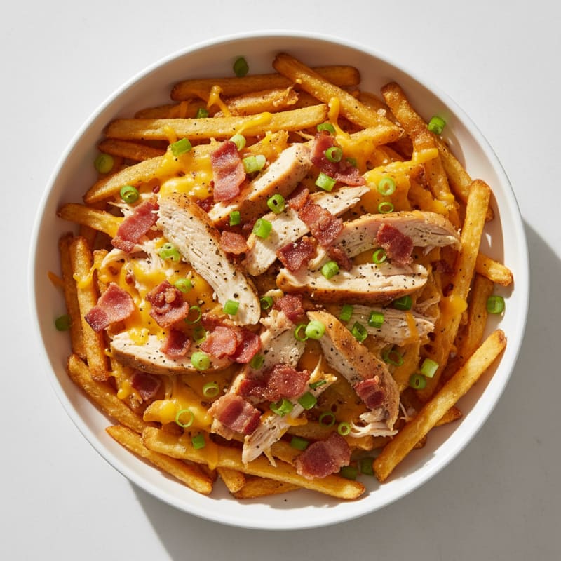Crispy Bacon Cheddar Fries