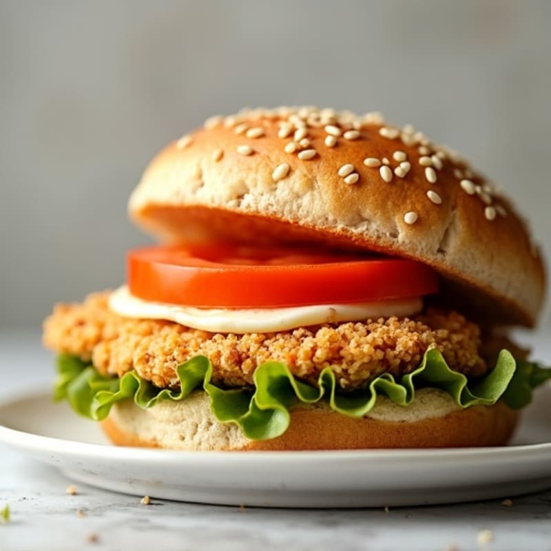 Crispy Baked Chicken Sandwich