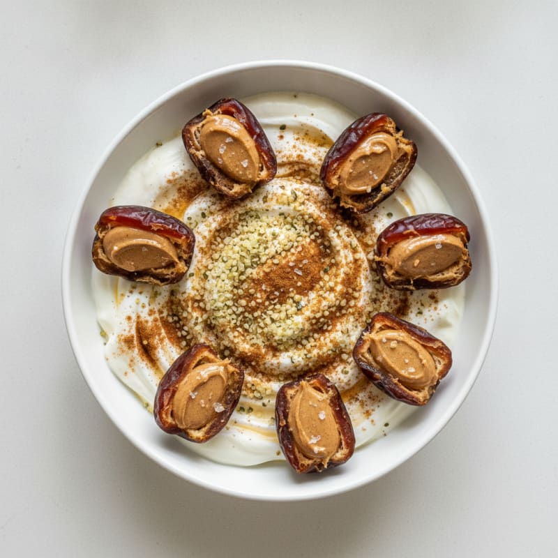 Sweet Date and Nut Bites Breakfast Bowl
