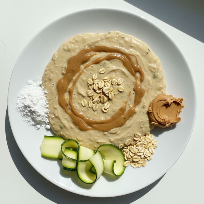 Creamy Peanut Butter Protein Shake with Oats