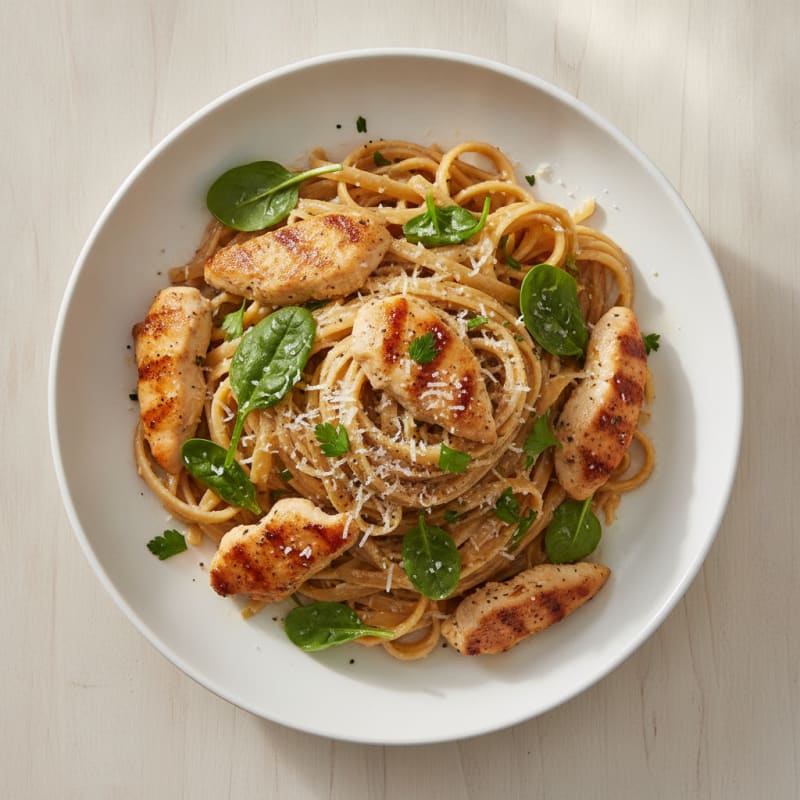 Classic Garlic Parmesan Pasta
