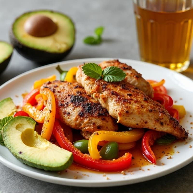 Sheet Pan Chicken Fajitas