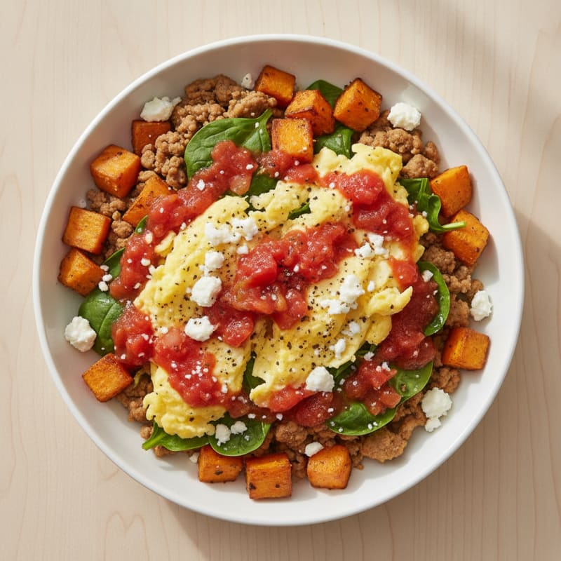 Hearty Morning Breakfast Bowl