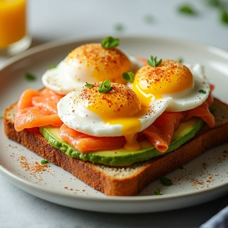 Fresh Avocado Toast with Everything Bagel Spice