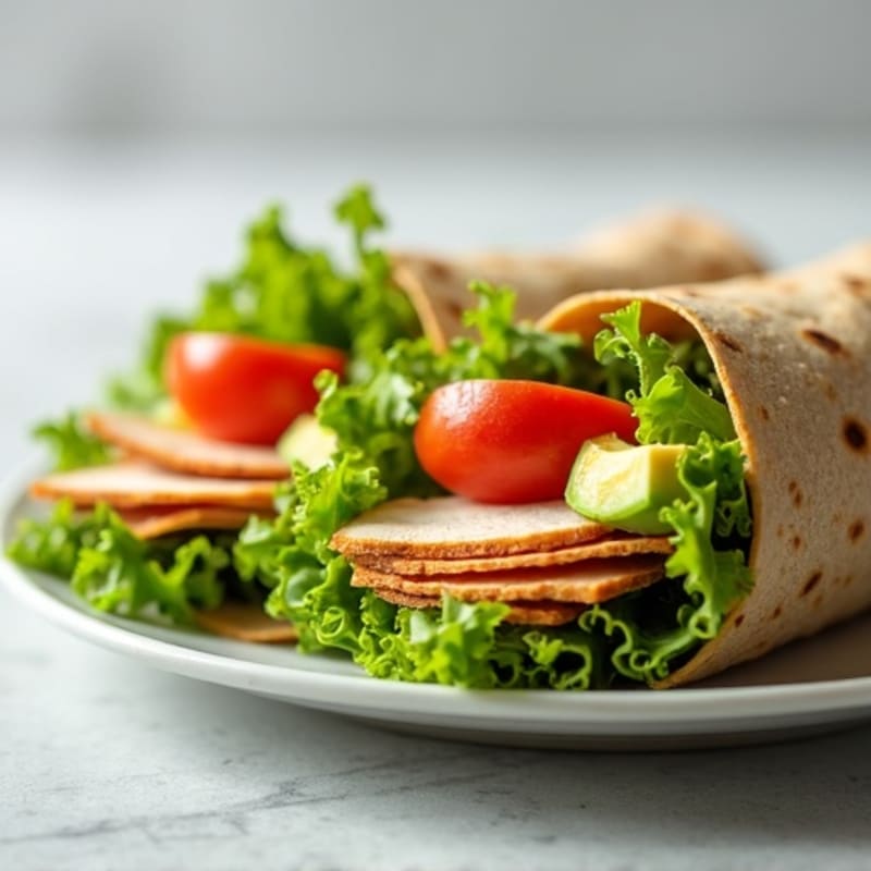 Fresh Turkey Avocado Wrap