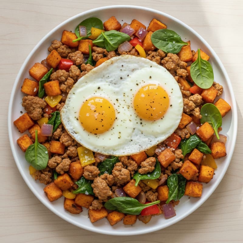 Hearty Grand Slam Breakfast Skillet
