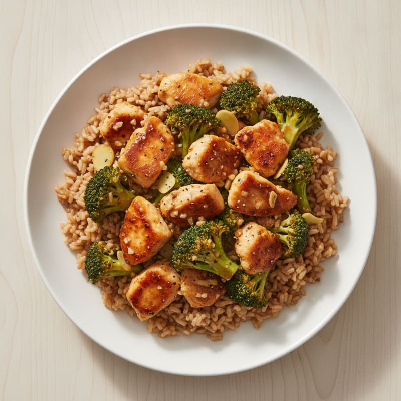 Teriyaki Chicken and Broccoli Stir-Fry