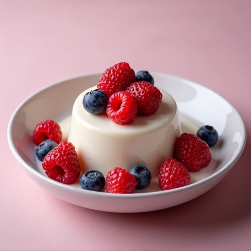 Silky Tofu Berry Protein Pudding