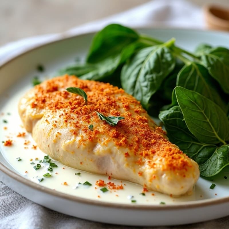 Healthy Creamy Spiced Chicken